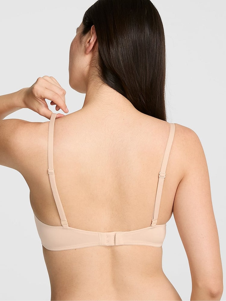 Victoria's Secret Pink Marzipan Nude/Black Super Push Up 2 Pack Bra - Image 8 of 8