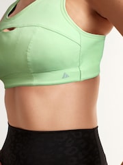 Lime Green Next Active Sports DD+ Antibounce Extra High Impact Bra - Image 3 of 7