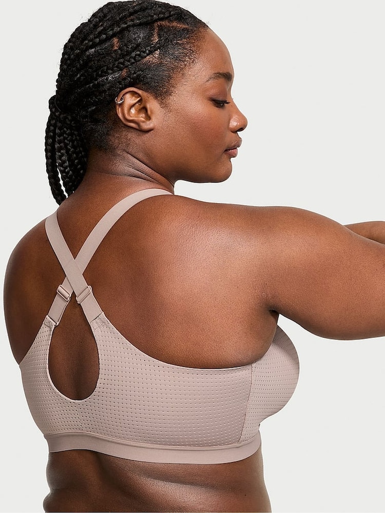 Victoria's Secret Candlelight Rose Nude Lightweight Mesh Medium Support Sports Bra - Image 2 of 4