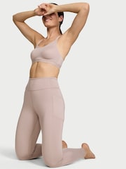 Victoria's Secret Candlelight Rose Nude Lightweight Mesh Medium Support Sports Bra - Image 3 of 4