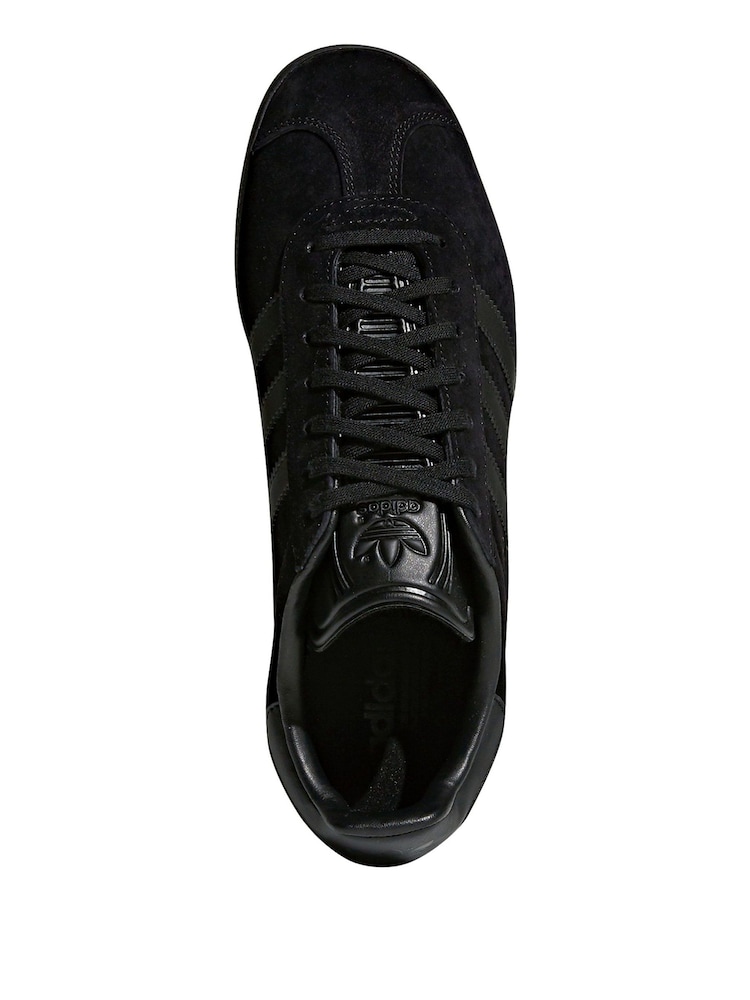 adidas Originals Black Gazelle Trainers - Image 13 of 13 adidas Originals Black Gazelle Trainers - Image 13 of 13