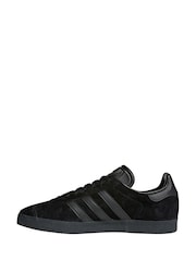 adidas Originals Black Dark Gazelle Trainers - Image 5 of 12