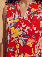 Roman Red Floral ITY Top - Image 4 of 4