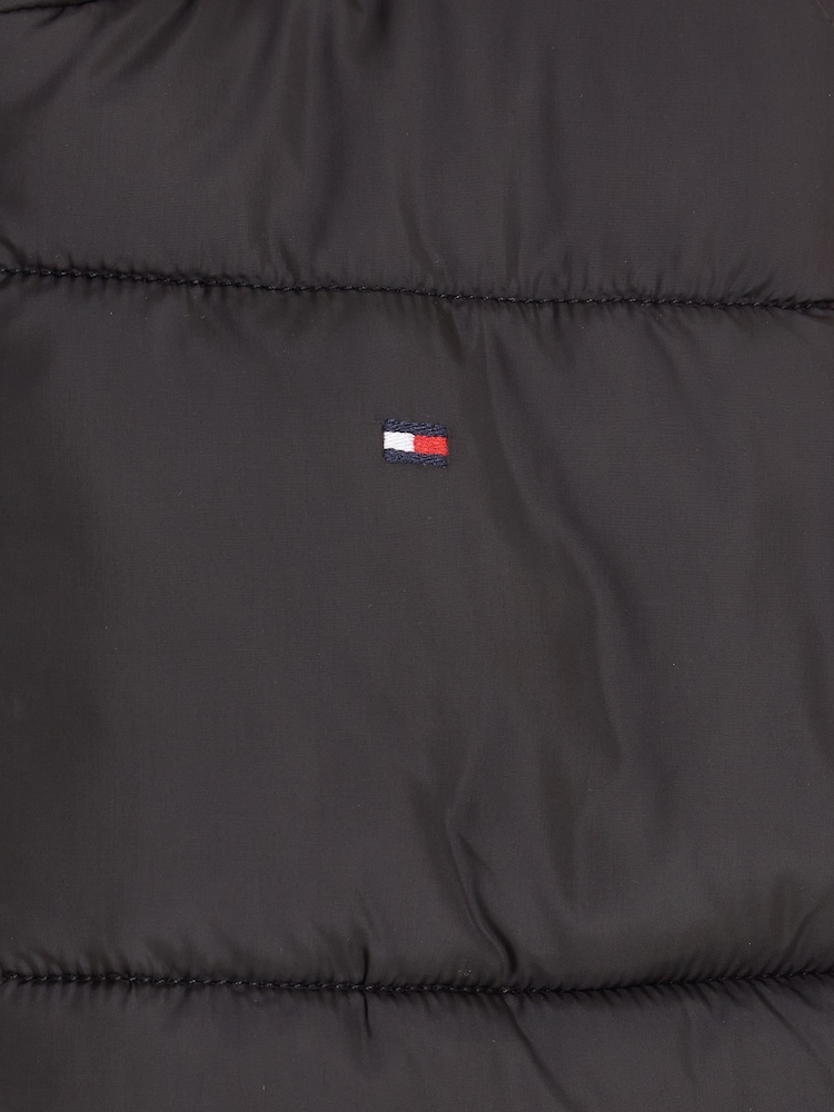 Tommy Hilfiger Black Kids Essential Padded Gilet - Image 6 of 6 Tommy Hilfiger Black Kids Essential Padded Gilet - Image 6 of 6