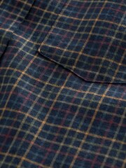 Navy Blue Check Long Sleeve Shirt - Image 7 of 7