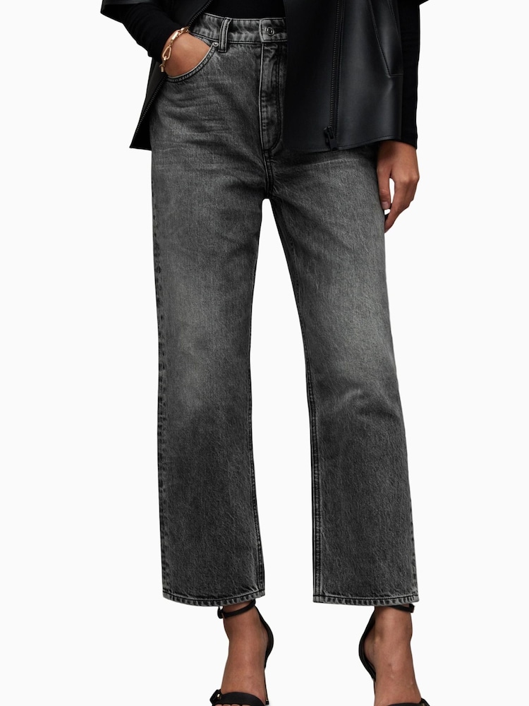 AllSaints Black Zoey Jeans - Image 1 of 7