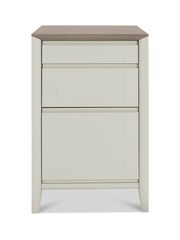 Bentley Designs Soft Grey Bergen Filing Cabinet and Narrow Top Unit - Image 2 of 5