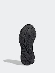 adidas Originals Black Ozweego Trainers - Image 11 of 14