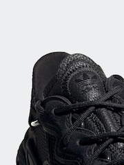 adidas Originals Black Ozweego Trainers - Image 12 of 14