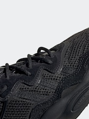 adidas Originals Black Ozweego Trainers - Image 13 of 14