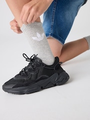 adidas Originals Black Ozweego Trainers - Image 2 of 14