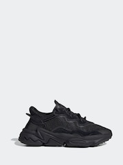 adidas Originals Black Ozweego Trainers - Image 5 of 14