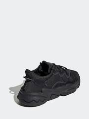 adidas Originals Black Ozweego Trainers - Image 8 of 14
