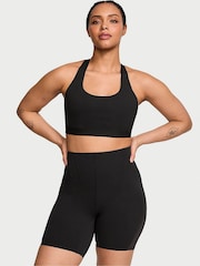 Victoria's Secret Pure Black VS Elevate Corset 3 Cycling Shorts - Image 1 of 3