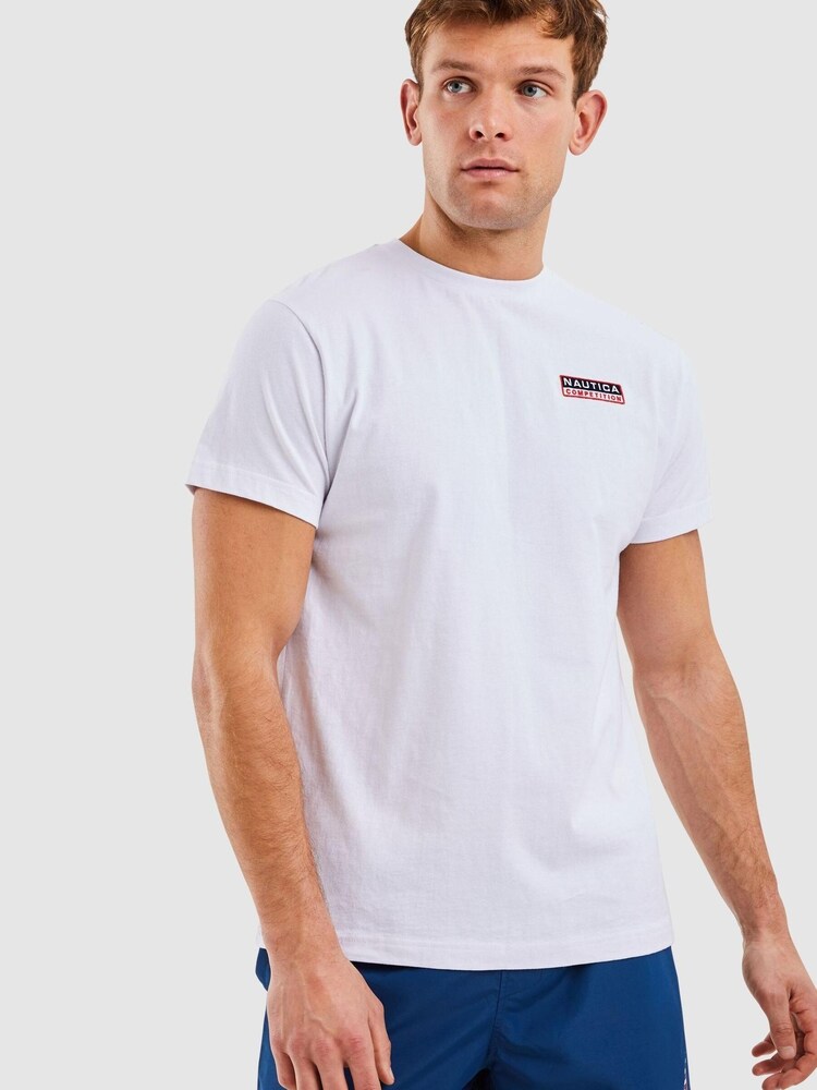Nautica Competition White Peak T-Shirt - Image 1 of 3