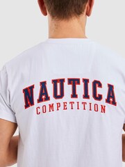 Nautica Competition White Peak T-Shirt - Image 3 of 3