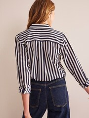 Bleu - Chemise Boden Sienna en soie - Image 2 of 5