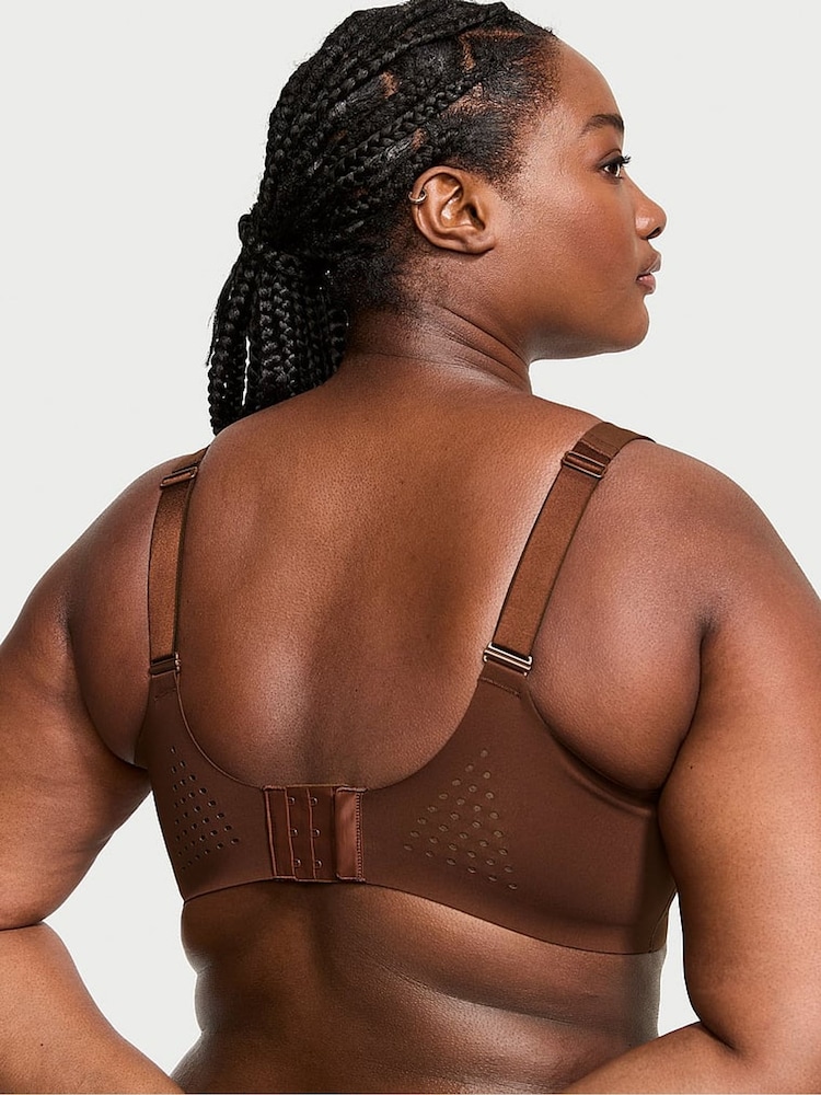 Victoria's Secret Ganache Nude Back Close Featherweight Max High Support Sports Bra - Image 2 of 4