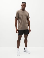 Natural Short Sleeve Tee Active Mesh Training T-Shirt - Image 2 of 8