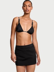Victoria's Secret Nero Black Swim Chain Mini Skirt - Image 1 of 4