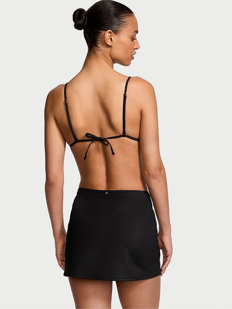 Victoria's Secret Nero Black Swim Chain Mini Skirt - Image 2 of 4