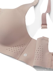 Victoria's Secret Candlelight Rose Pink Back Close Featherweight Max High Support Sports Bra - Image 4 of 5