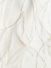 Reiss Cream Kirsten Feather Mini Skirt - Image 6 of 6
