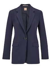 BOSS Blue Relaxed Fit Crepe Blazer - Image 6 of 6