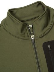 Calvin Klein Golf Delta Sweatshirt mit Viertelreißverschluss - Bild 7 von 8