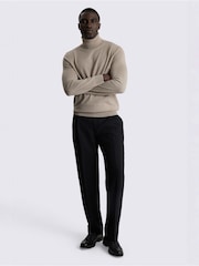 MOSS Natural Merino-Blend Roll Neck Jumper - Image 2 of 3
