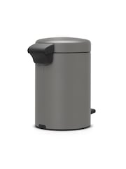 Brabantia Grey NewIcon 3L Mineral Concrete Pedal Bin - Image 3 of 4