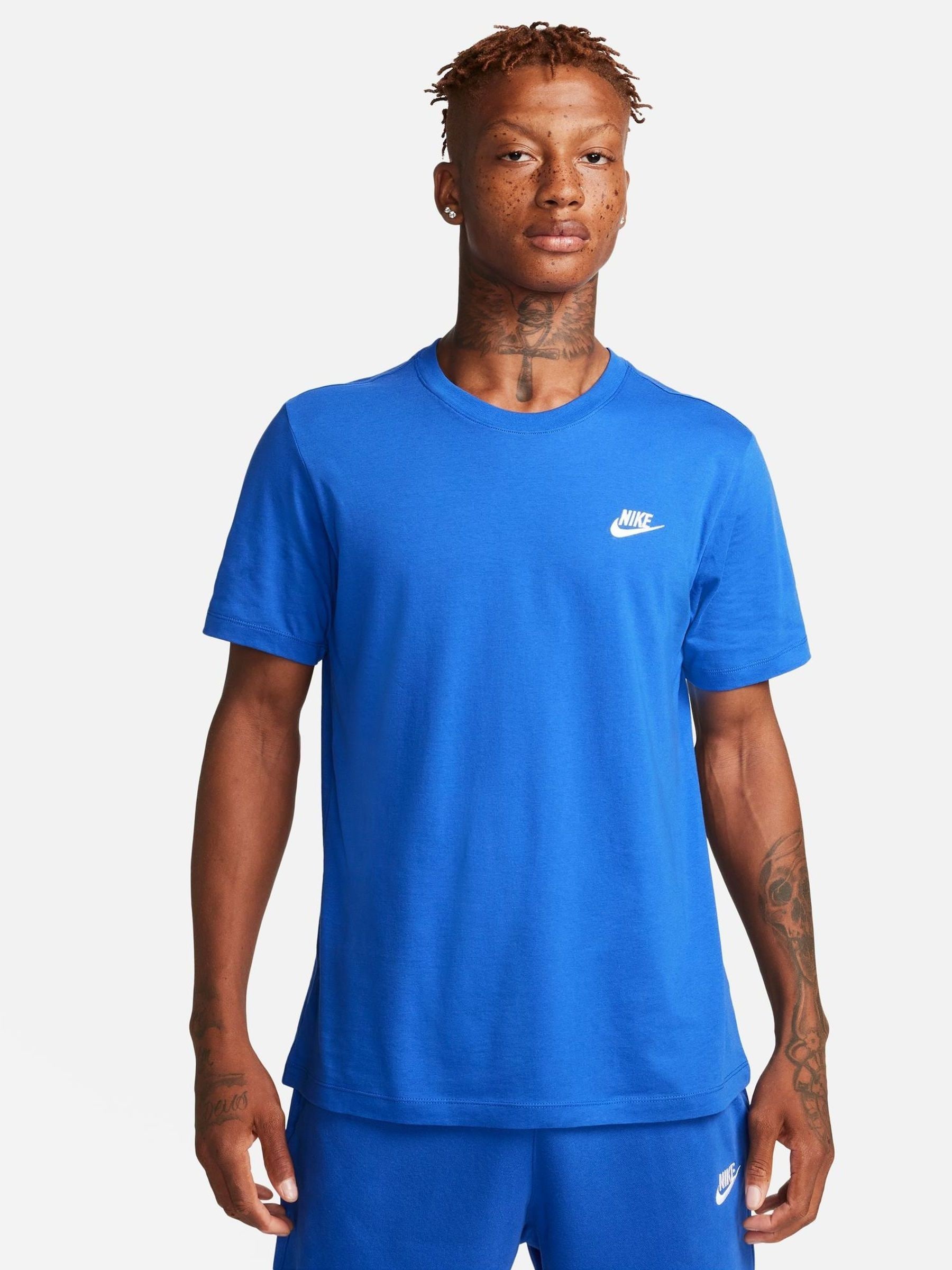 Royal blue nike shirt outlet