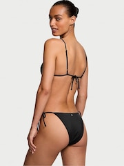 Victoria's Secret Nero Black Brazilian Swim Chain Bikini Bottom - Image 2 of 3