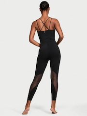 Victoria's Secret Pure Black 7/8 Length VS Elevate Corset Leggings - Image 2 of 4