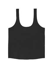 Victoria's Secret Pure Black Cotton Flowy Tank Top - Image 3 of 3