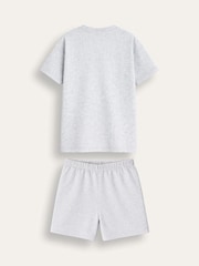 Brand Threads Grey Essentials Short Pyjamas Set - Image 4 of 4
