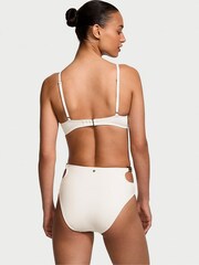 Victoria's Secret Coconut White Push Up Swim Chain Bikini Top - Image 2 of 3