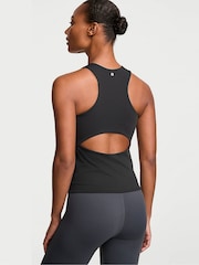 Victoria's Secret Pure Black Elevate™ High Neck Tank Top - Image 2 of 3