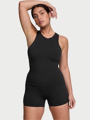 Victoria's Secret Pure Black Elevate™ High Neck Tank Top - Image 3 of 3