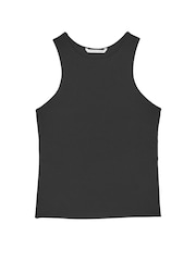 Victoria's Secret Pure Black Elevate™ High Neck Tank Top - Image 4 of 4
