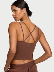 Victoria's Secret Ganache Brown VS Elevate Corset Tank Top - Image 2 of 4