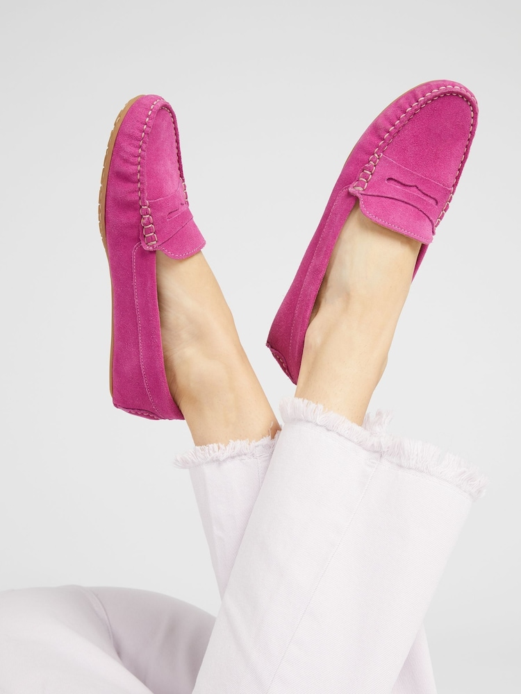rožnata - Jones Bootmaker usnjeni mokasini - Slika 1 iz 6