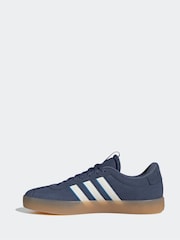 adidas Navy/White Sportswear VL Court Trainers - Image 2 of 9