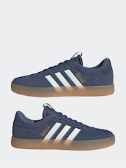 adidas Navy/White Sportswear VL Court Trainers - Image 5 of 9