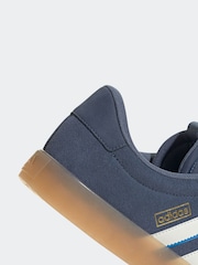 adidas Navy/White Sportswear VL Court Trainers - Image 8 of 9