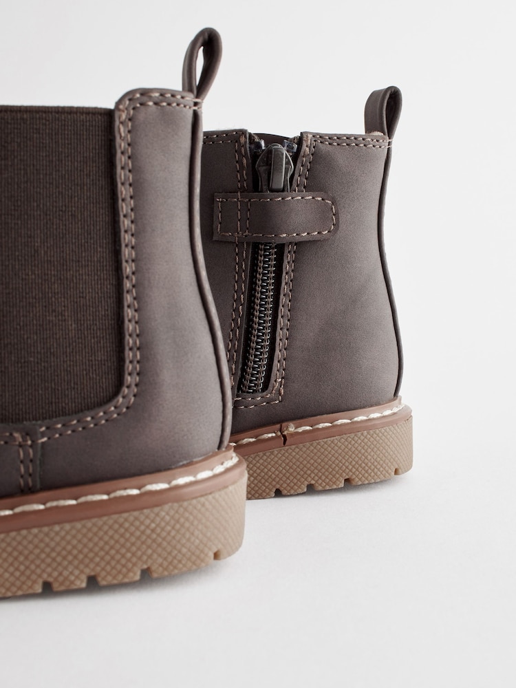 Schokoladenbraun - Chelsea Boots - Bild 5 von 5