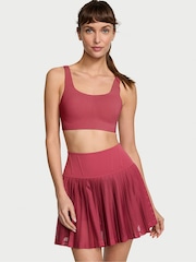 Victoria's Secret Deep Rose Pink VS Elevate Corset Mesh Skort - Image 1 of 3