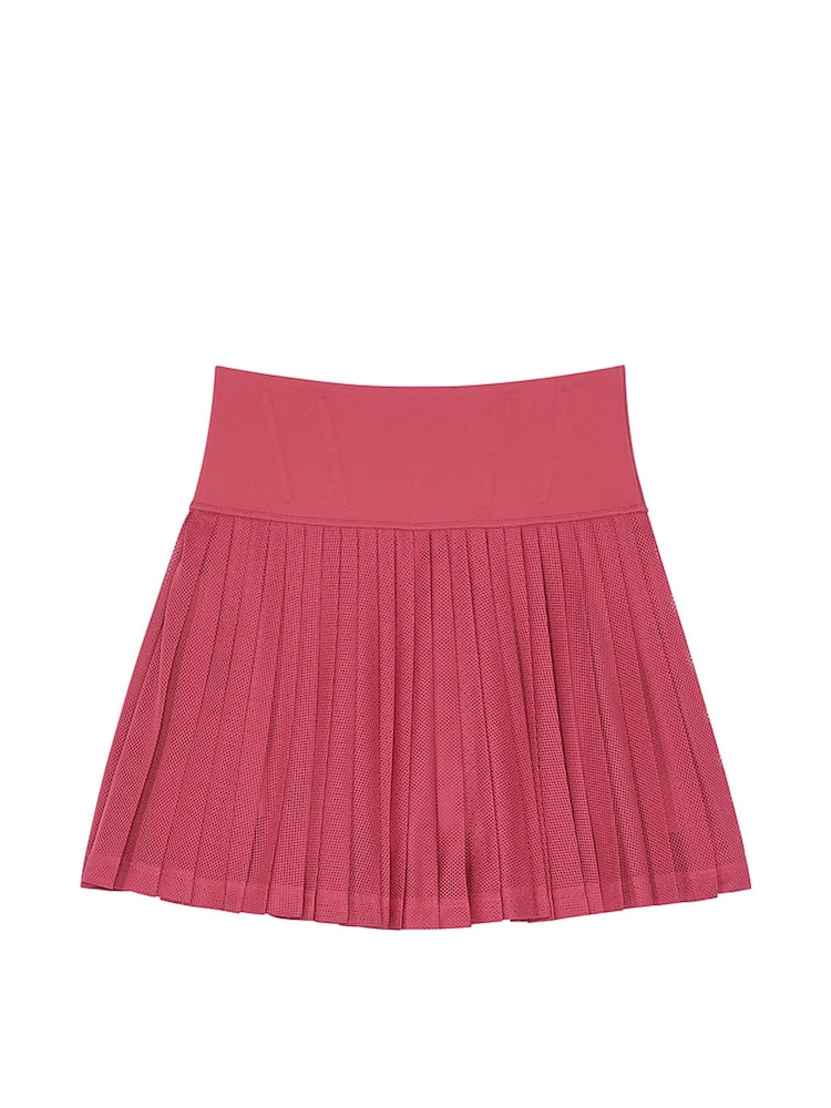 Victoria's Secret Deep Rose Pink VS Elevate Corset Mesh Skort - Image 3 of 3 Victoria's Secret Deep Rose Pink VS Elevate Corset Mesh Skort - Image 3 of 3
