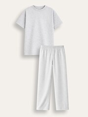Brand Threads Grey Essentials Long Leg Pyjamas Set - Image 2 of 3