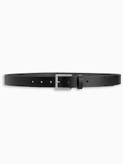 Black Leather Jeans Belt - Image 1 of 3